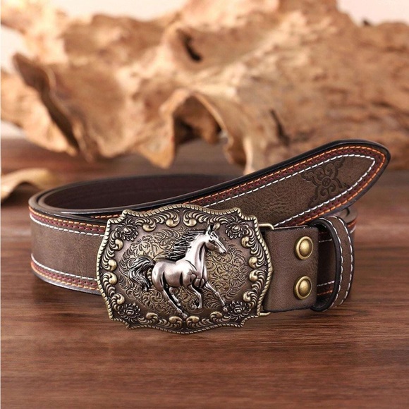 🌵Western Cowgirl Horse Decor Belt - Picture 2 of 8